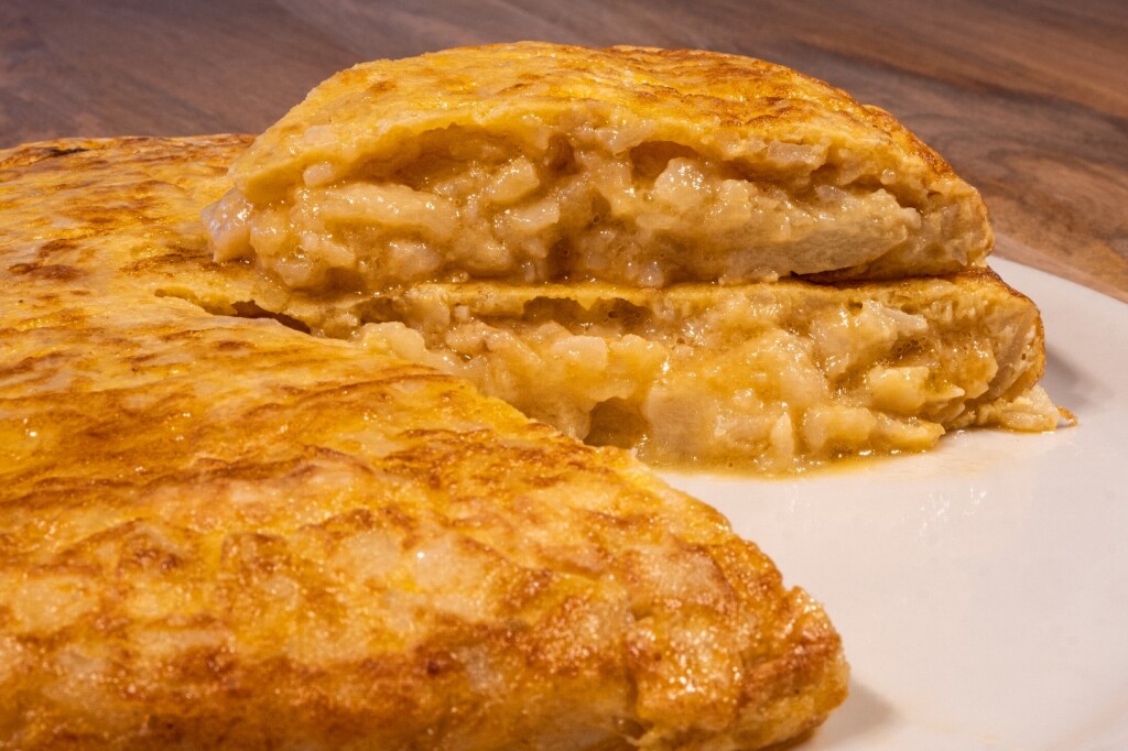 Tortilla de patatas de Piraña (Valladolid)