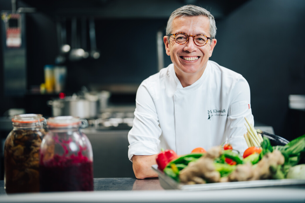 Steve Anderson de Ma Khin en el Mercado de Colón (Valencia)